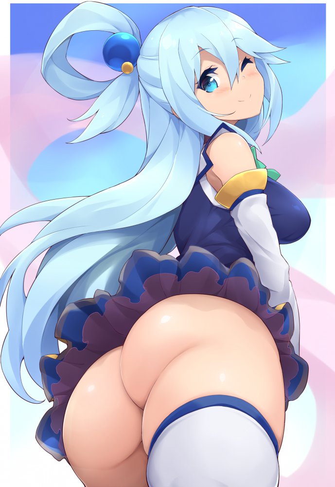 【二次】朝のエッチなお尻画像スレ【エロ】